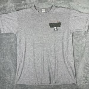 VINTAGE 2001 Miami Hurricanes National Championship Shirt Men's M Gray Football